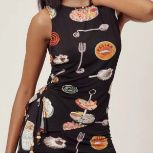 Lisa Says Gah Tops - Lisa Says Gah Erin Tank Caviar Dreams Black